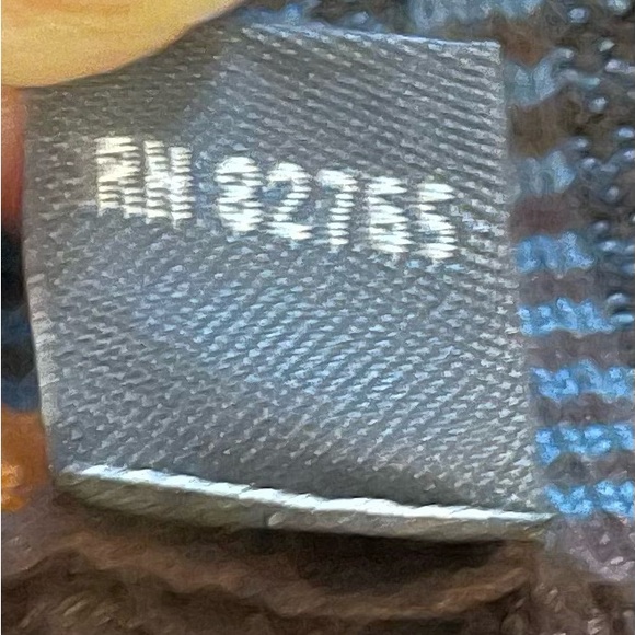 Cullen men’s brown 80% silk 1/4 zip mixed knit preppy cottage sweater, size L - Picture 12 of 15